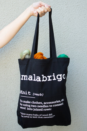 Malabrigo - Definition Tote Bag in 2 Colors
