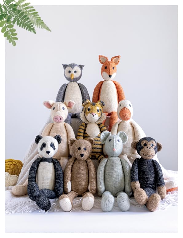 Knitted Animal Toys by Louise Crowther Yarn Loop