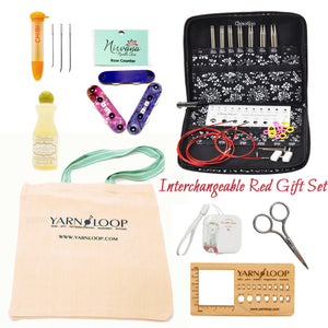 ChiaoGoo - 5" TWIST Red Lace Interchangeable Needle  Gift Sets