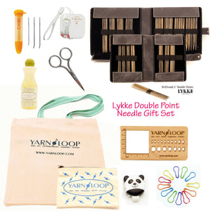 LYKKE - Driftwood 6" Double-Pointed Knitting Needle Gift Sets