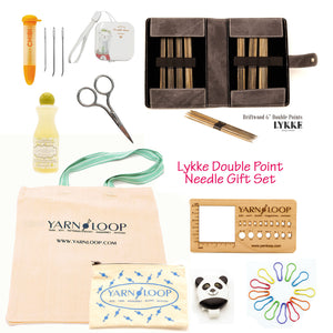 LYKKE - Driftwood 6" Double-Pointed Knitting Needle Gift Sets