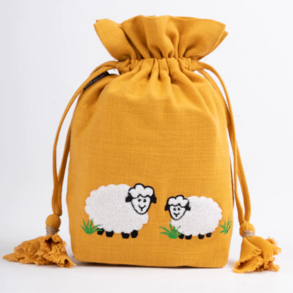 Lantern Moon - Meadow Drawstring Bag - Yarn Loop