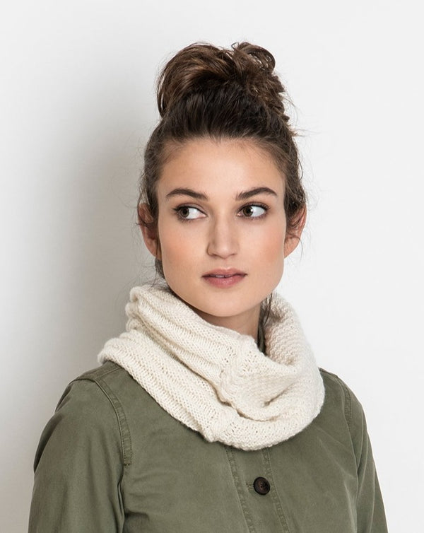 Circle Pines Cowl by Sylvia Hager Yarn Loop