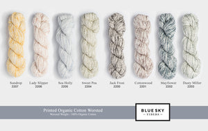 Blue Sky Fibers - Printed Organic Cotton Worsted