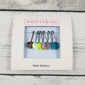 Katrinkles - Cast On 10's Counting Acrylic Stitch Markers