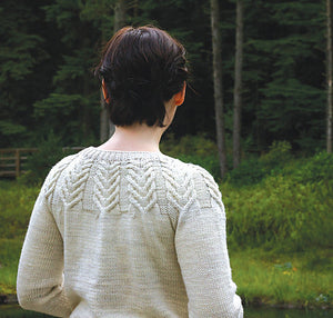Antler Cardigan (Adult) by Tin Can Knits
