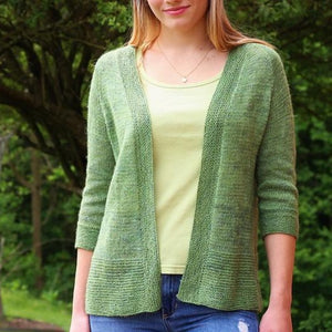 Brookgreen Cardi by Fogbound Knits NEW COLORS!