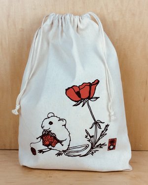 Bonnie Bishoff - Mouse Drawstring Project Bag