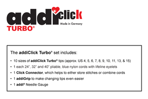 Addi - Click Turbo Set PRE-ORDER