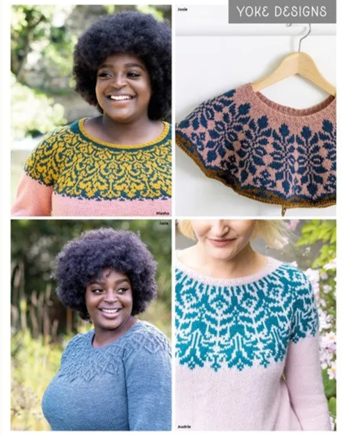 Only Yoking: Top Down Knitting Patterns by Olga Putano - Yarn Loop Only Yoking: Top Down Knitting Patterns by Olga Putano - Yarn Loop