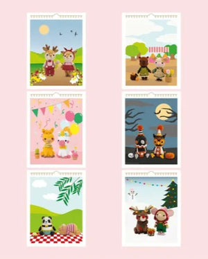 A Year of Amigurumi Friends by Andreia Ferreira