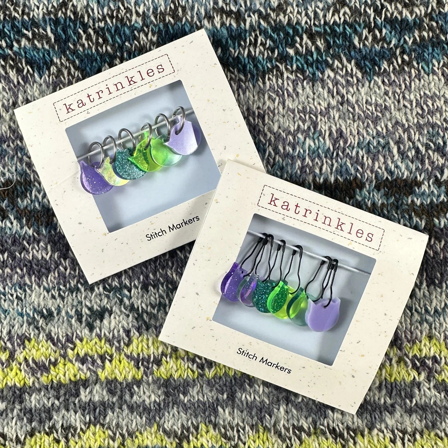 Butterfly Stitch Markers for Knitting, 3pc, butterflies and hyacinth f –  KarensHobbyRoom