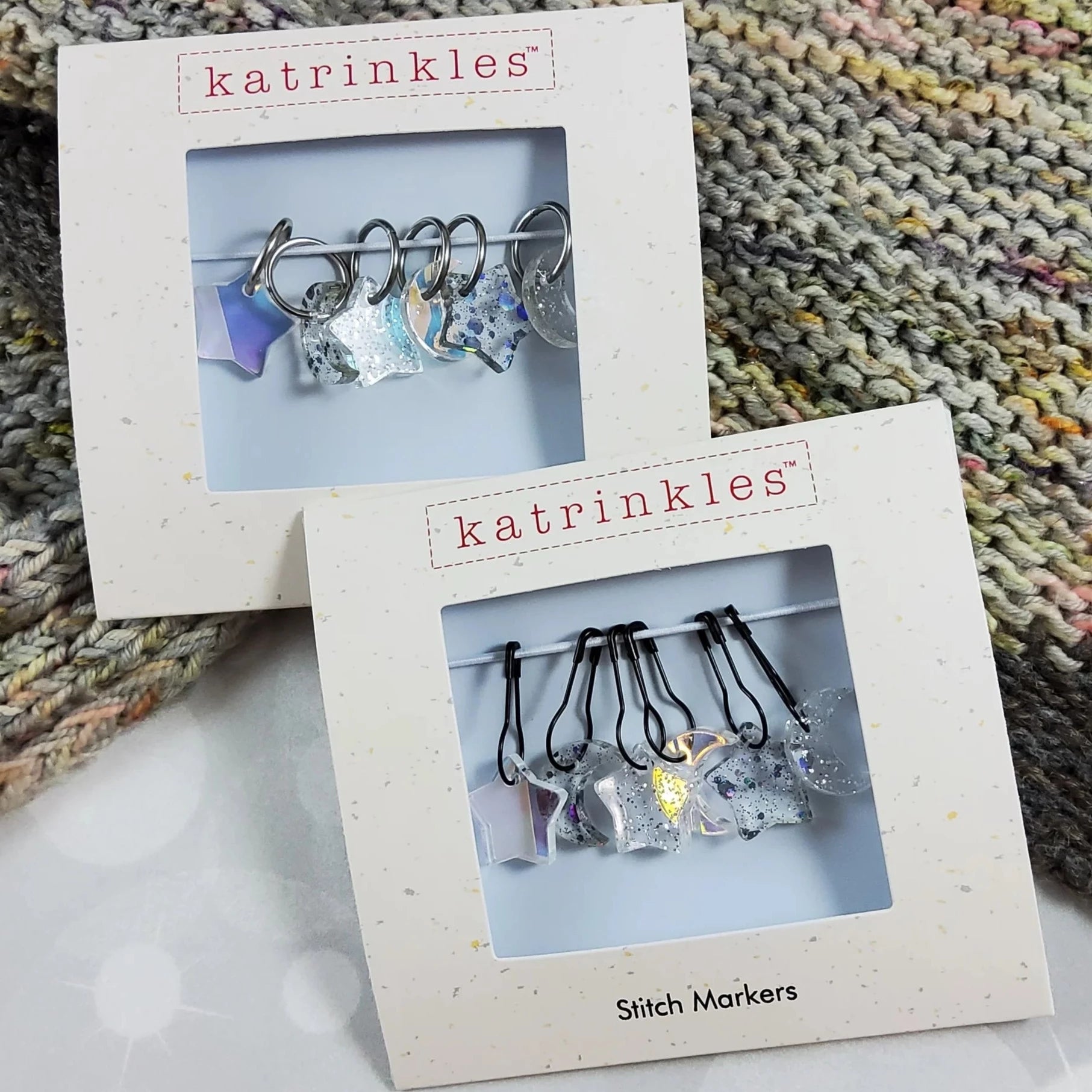 Katrinkles Skull Stitch Marker Set