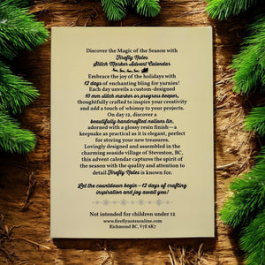 Firefly Notes - 2025 Stitch Marker Advent Calendar with Tin
