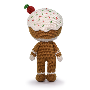 Circulo - Gingerbread Man Amigurumi Kit
