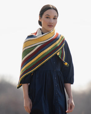Camp Ivanhoe Shawl by Mary Pranica