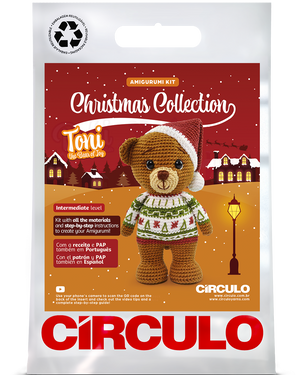 Circulo - Toni the Bear Amigurumi Kit
