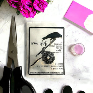 Firefly Notes - "Crow-Chet" Stitch Marker Pack