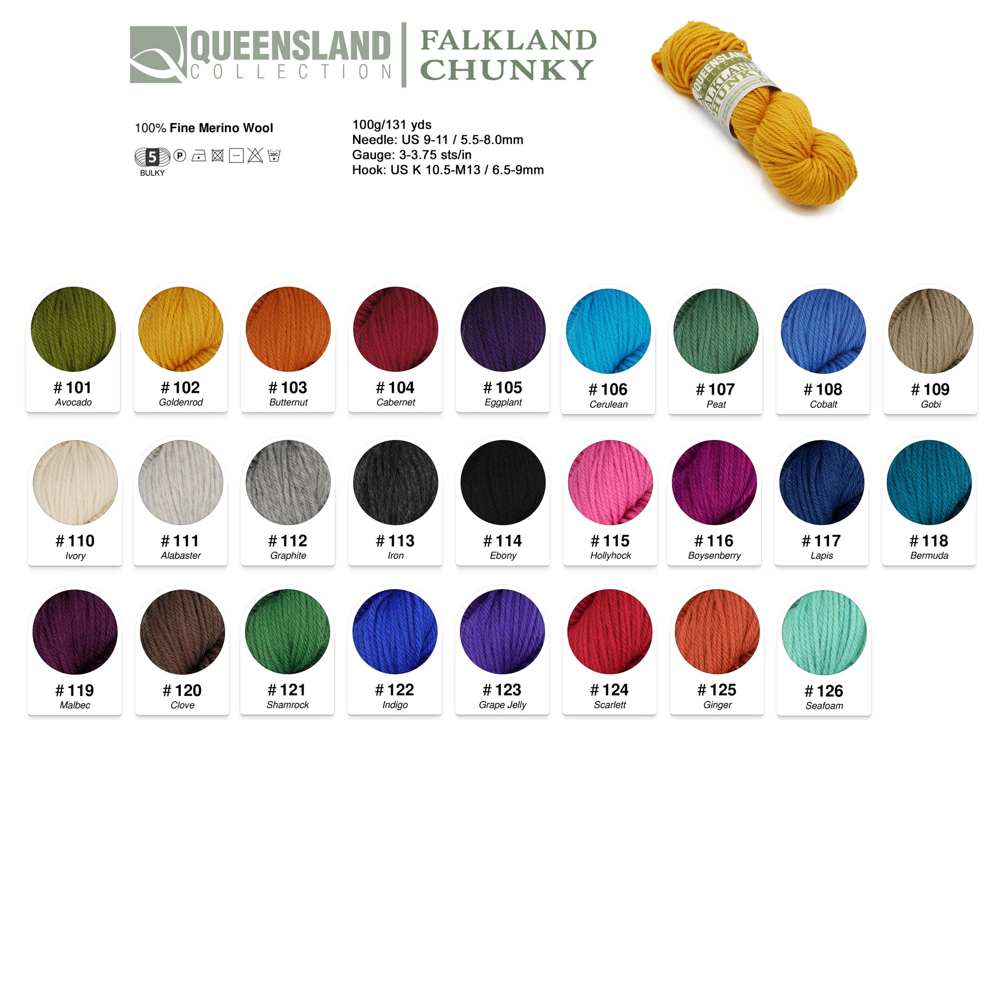 Queensland Collection - Falkland Chunky