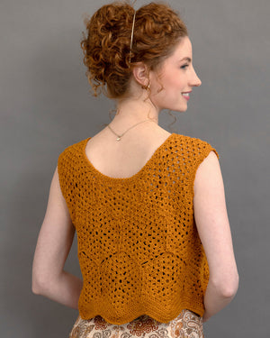 Gemma Crochet Tank Top by Mari Lynn Patrick