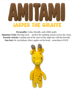Jasper the Giraffe - Amitami by Lykke