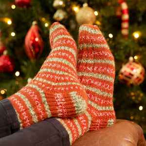 Hansel Mock Cable Knitted Socks by Winwick Mum