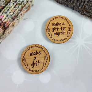 Katrinkles - Double-Sided Coin - 2023 "Make a Gift..."