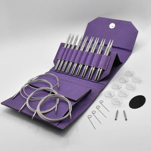LYKKE - Flight 5" Interchangeable Needle Set (US 3-10.5) - 3 Colors