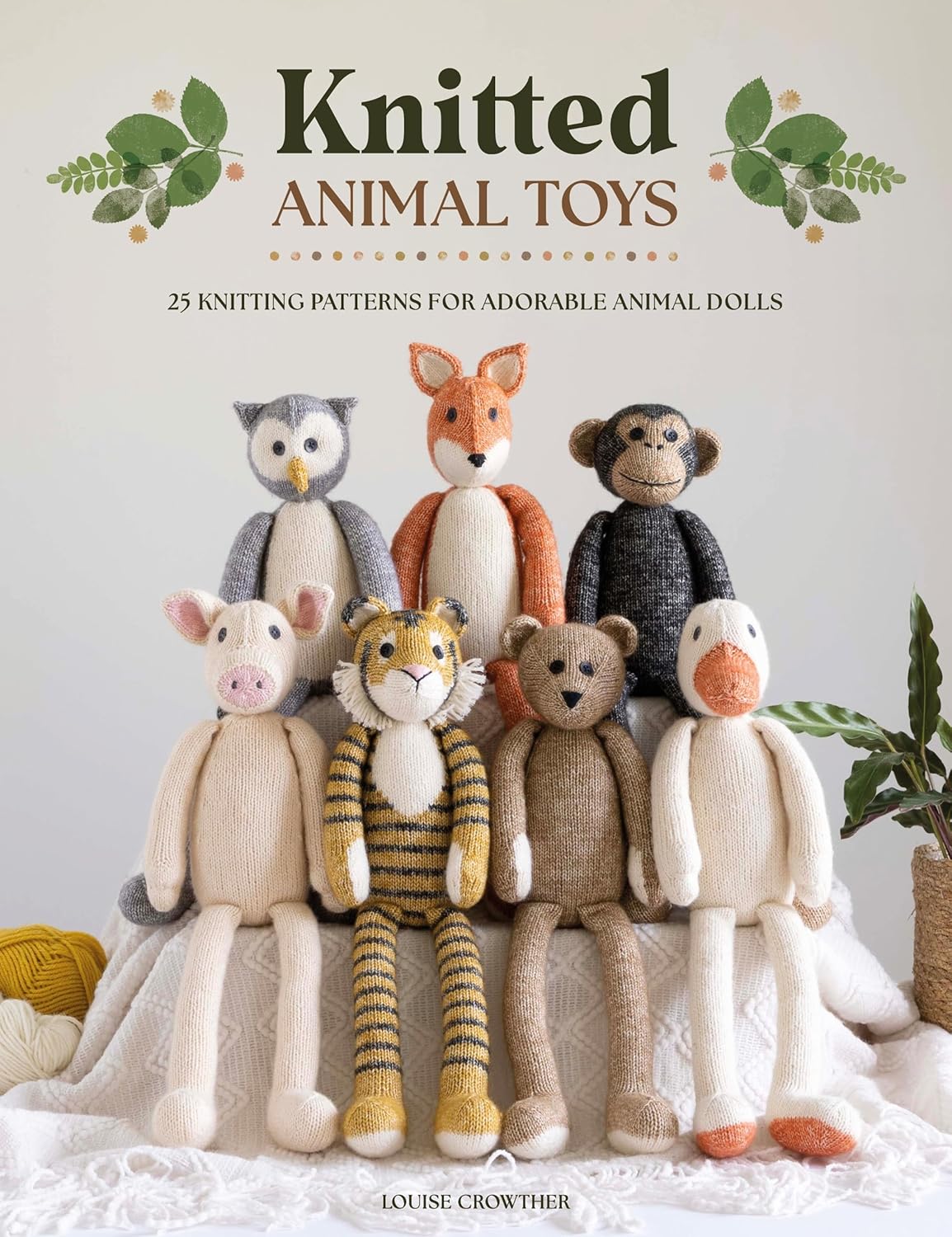 Knitted Animal Toys by Louise Crowther Yarn Loop