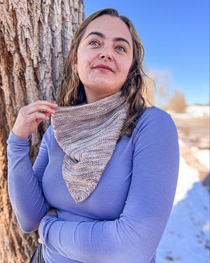Marla Bandana Cowl by Fairmount Fibers