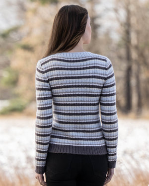 Misty Horizon Sweater by Debbie West