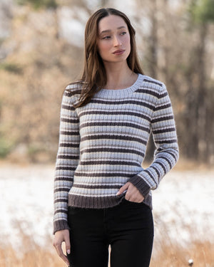 Misty Horizon Sweater by Debbie West
