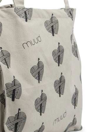 Muud - Recycled Canvas Shopper "Crochet"