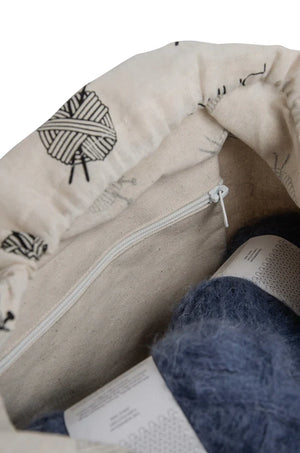 Muud - Recycled Canvas Shopper "Knit"