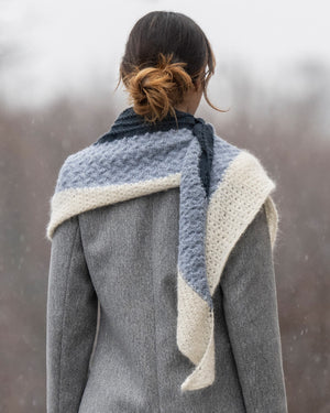 Ocean Ombré Shawl by Mary Beth Kelso