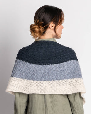 Ocean Ombré Shawl by Mary Beth Kelso