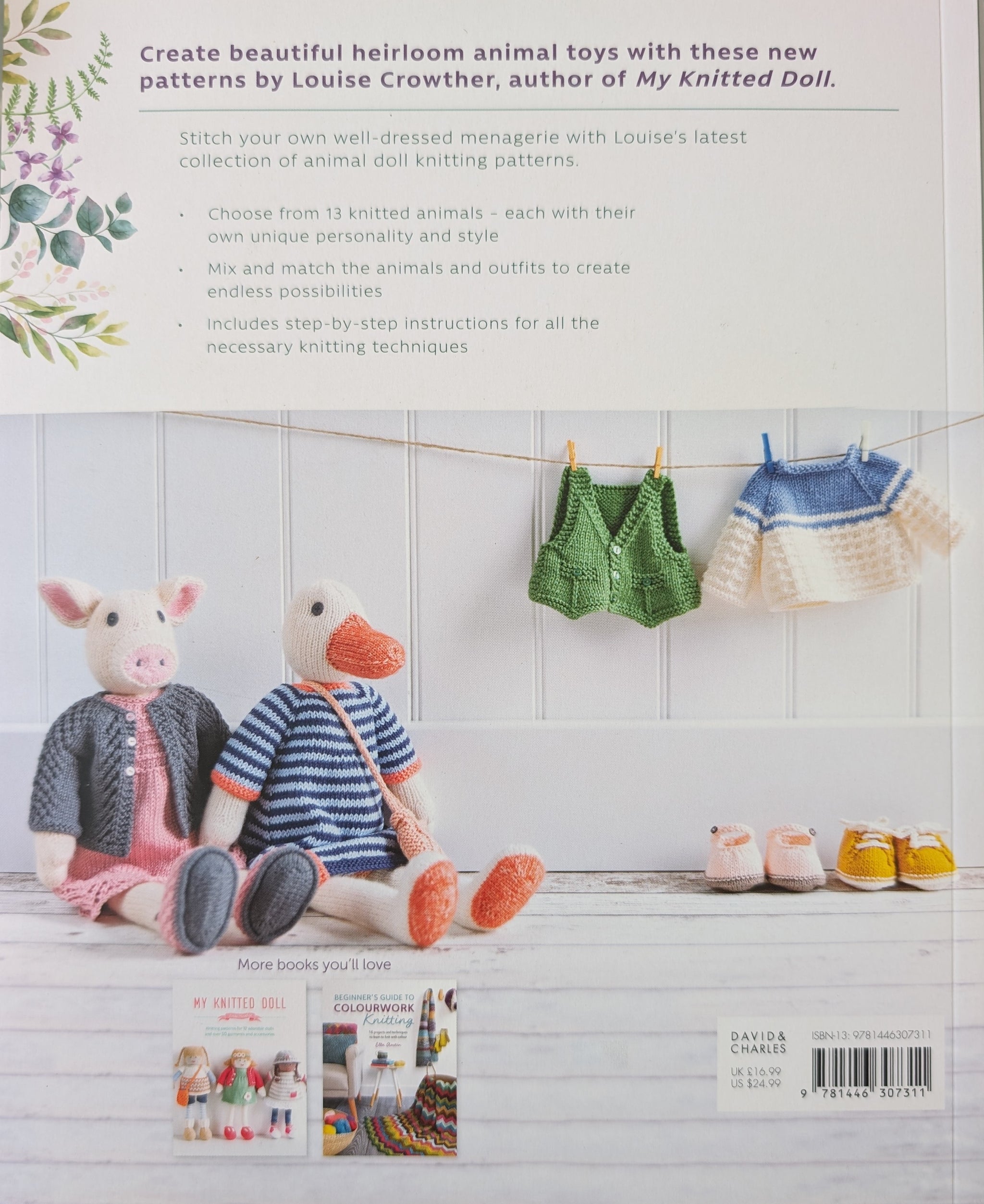 Knitted Animal Friends by Louise Crowther Yarn Loop