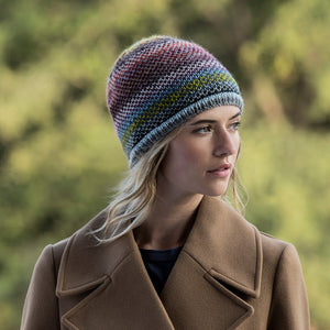 27 Color Fair Isle Hat by Virginia Sattler-Reimer