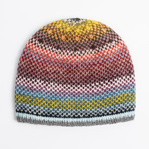 27 Color Fair Isle Hat by Virginia Sattler-Reimer