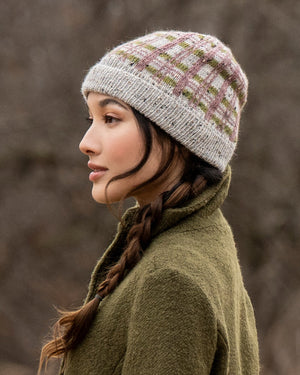 Highland Plaid hat by Blue Sky Fibers
