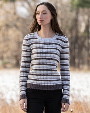 Misty Horizon Sweater by Debbie West