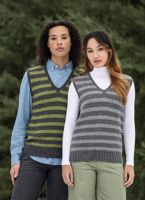 Skyline Vista Vest by Melissa LaBarre - Knit Along