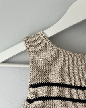 Perfect Striped Tank by SweaterFreak Knits