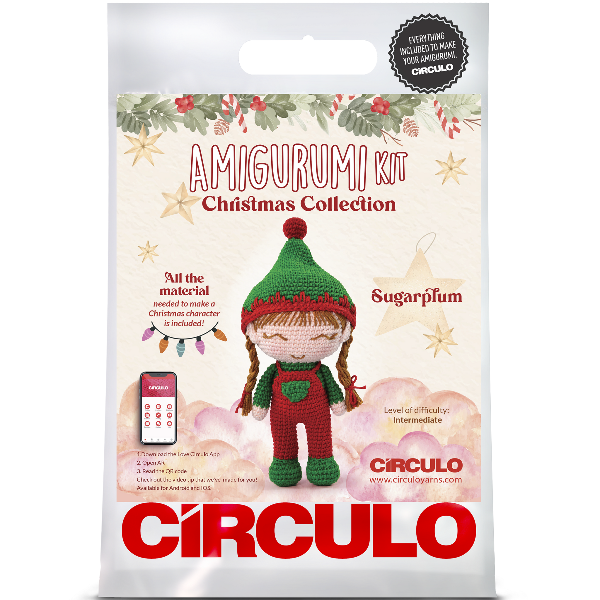 Circulo Amigurumi Kit  Christmas - Gingerbread Man – STASH Lounge
