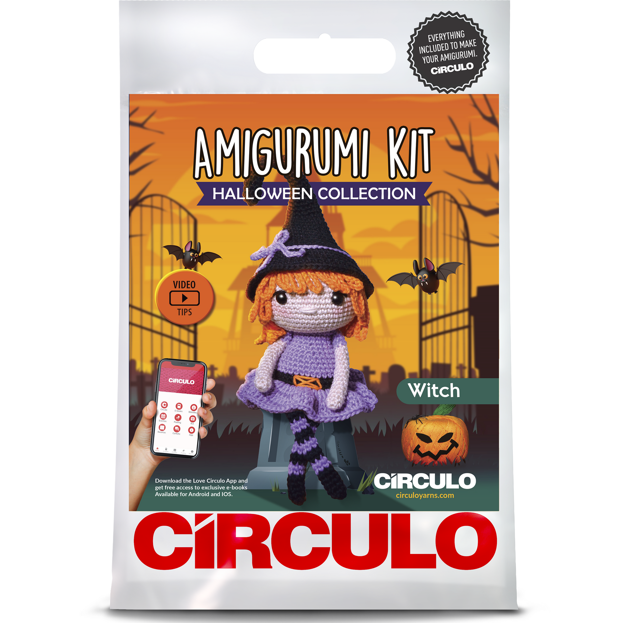 Circulo Amigurumi Kit – Bulldog – Reenas Linen