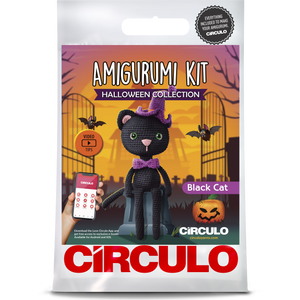Black Cat Amigurumi Kit by Circulo