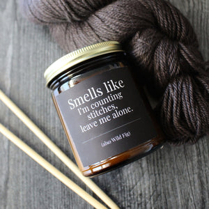 Coconut Soy Wax Candles For Knitters