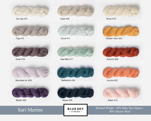 Blue Sky Fibers - Suri Merino