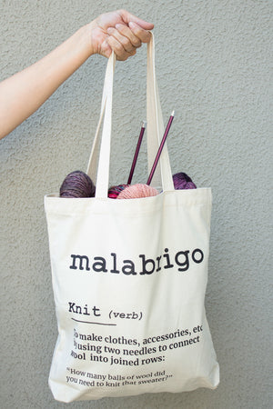 Malabrigo - Definition Tote Bag in 2 Colors