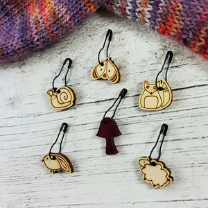 Katrinkles - Woodland Stitch Marker Set